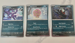 Pokemon Darkrai #136/197 Sableye #136/193 Spiritomb #129/198 Cosmo Foil NM 2023 - Image 1