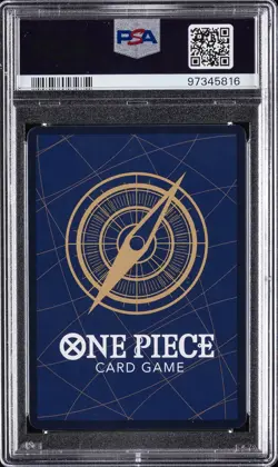 2024 ONE PIECE ULTRA DECK ST13-THE THREE BROTHERS #015 MONKEY D. LUFFY PSA 10 - Image 2