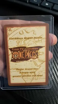 BANDAI One Piece Hyper Battle NAMI SCARCE C369 EARLY CARD VINTAGE LUFFY CREW - Image 2