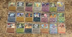 Pokemon Black Bolt White Flare Pokeball Reverse Lot - 20 Cards -NM/M - Image 1