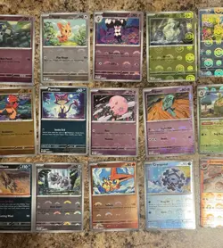 Pokemon Black Bolt White Flare Pokeball Reverse Lot - 20 Cards -NM/M - Image 3