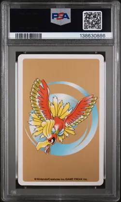 2000 POKEMON GOLD VERSION PLAYING CARDS 3 OF HEARTS #033 NIDORINO PSA 10 - Image 2