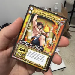 Bandai One Piece CCG Card Portgaz D. Trace Ace Confidence Of The Strong Reg - Image 1
