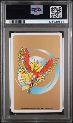 2000 POKEMON GOLD VERSION PLAYING CARDS JACK OF DIAMONDS #167 SPINARAK PSA 10 - Image 2