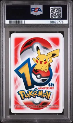 2006 POKEMON CENTER 10TH ANNIVERSARY PLAYING CARDS RED DECK REGISTEEL PSA 10 - Image 2