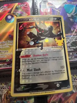 Greninja Gold Star - Celebrations Promo SWSH144 Pokemon Card NM - Image 5