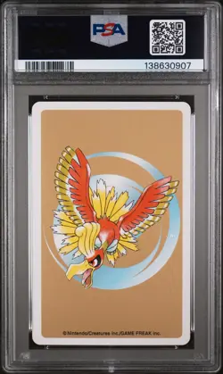 2000 POKEMON GOLD VERSION PLAYING CARDS 9 OF SPADES #096 DROWZEE PSA 9 - Image 2