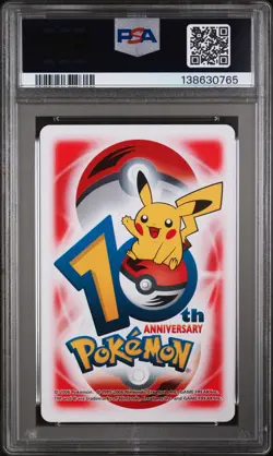 2006 POKEMON CENTER 10TH ANNIVERSARY PLAYING CARDS RED DECK REGIROCK PSA 8 - Image 2