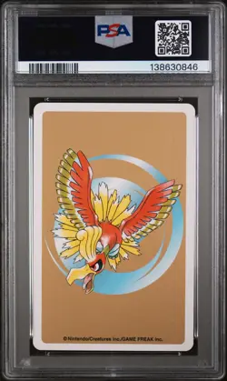 2000 POKEMON GOLD VERSION PLAYING CARDS 2 OF SPADES #185 SUDOWOODO PSA 10 - Image 2