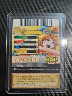 One Piece Cardass BANDAI PROMO NAMI IC2-09 VERY EARLY CARD LUFFY CREW - Image 2