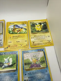 Pokemon Card Misc Lot Damaged - Heavy Wear Lot - Pikachu - Image 5