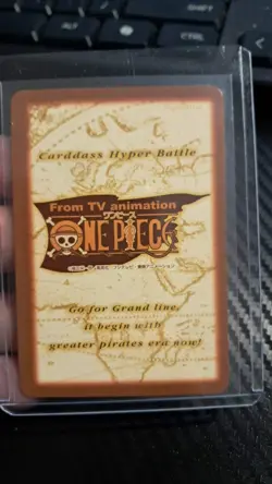 BANDAI One Piece Hyper Battle NAMI SCARCE C182 EARLY CARD VINTAGE LUFFY CREW - Image 2