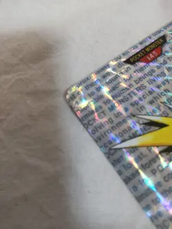 [LP] Zapdos Japanese 1996 Red Carddass Bandai Prism Pokemon Card 8442 - Image 4