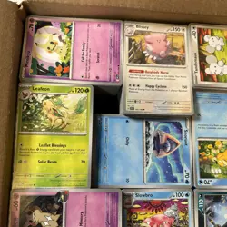 7,000 Pokemon Card Bulk Lot: 27LB SV/MEGA Common Uncommon Promo Non Holo Rare - Image 3