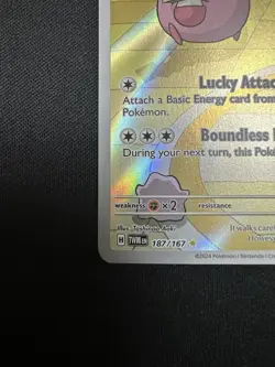 Chansey 187/167 Twilight Masquerade Illustration Rare Pokemon Card - Image 5