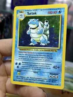 GERMAN Blastoise 2/102 Base Set 1999 Holo Rare WOTC Pokemon Card TCG Turtok - Image 5