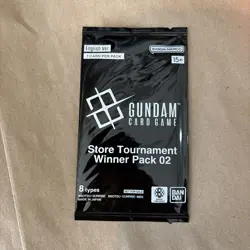 Gundam Card Game Tournament Participation Packs 02 x 3 English Sealed 1 Winnder - Image 4