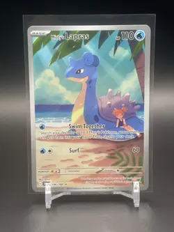 Misty’s Lapras 194/182 Illustration Rare 2025 Pokemon Destined Rivals Card - Image 1
