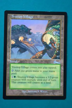 Treetop Village - MTG - Urza’s Legacy - Never Played - Magic The Gathering - Image 1