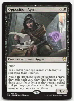 Opposition Agent 141 Rare Commander Legends Magic: The Gathering Near Mint - Image 1