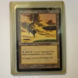 MTG Serra's Sanctum Urza's Saga Rare Legendary Land Regular 1998 Wizards - Image 2