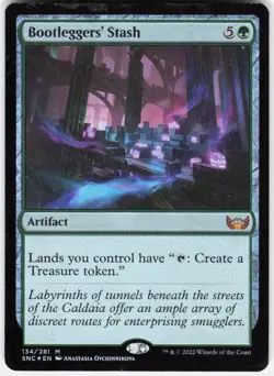 Bootleggers' Stash M Streets of New Capenna 134 MP Foil - Image 1