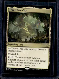 2024 Magic MTG Bloomburrow Three Tree City #260 - Image 1