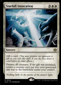 2024 Magic MTG Bloomburrow Starfall Invocation #34 - Image 1