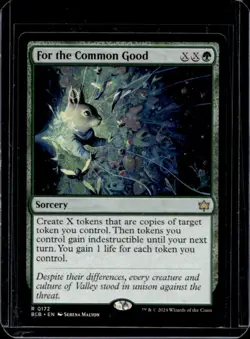 2024 Magic MTG Bloomburrow For Common Good Foil #172 - Image 1