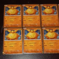 Pokemon TCG Makuhita 068 Promo Holo Foil LOT (8 Cards) Perfect Order - Image 1
