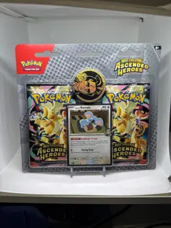 Pokemon Ascended Heroes 2-Pack Blister Larry’s Komala | Sealed - Image 1