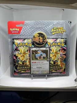 Pokemon Ascended Heroes 2-Pack Blister Larry’s Komala | Sealed - Image 2