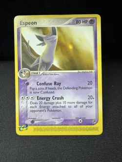 2003 Pokemon EX SANDSTORM ESPEON E READER 16/100 RARE! - Image 1