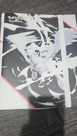 POKEMON OFFICIAL WHITE FLARE BINDER Collection *BINDER ONLY* - Image 1
