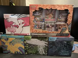 Pokemon TCG Elite Trainer Box Lot White Flare, Ascended Heroes, Charizard ex - Image 1