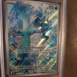 Pokemon TCG Articuno Journey Together Illustration Rare Holo 161/159 PSA 10 - Image 4