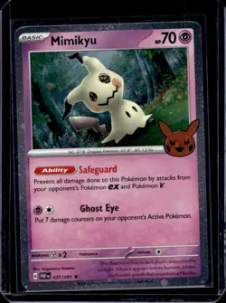 2024 Pokemon Trick or Trade Mimikyu #037/091 - Image 1