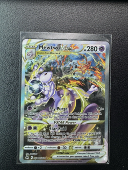 Pokemon Mewtwo VSTAR GG44/GG70 Crown Zenith: Galarian Gallery - NEAR MINT - Image 1