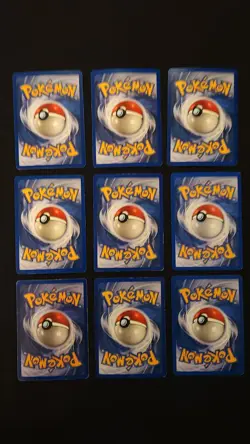 Pokemon Vintage Lot Of 9 Cards All Holographics - Image 2