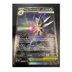 Pokemon Mega Starmie EX POR 118/088 Mega Evolution Holo Rare - Image 1