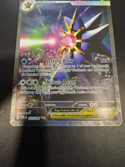 Pokemon Mega Starmie EX POR 118/088 Mega Evolution Holo Rare - Image 4