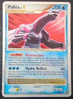 Pokemon TCG Palkia LV.X 106/106 Great Encounters Ultra Rare Holo English 2008 - Image 1
