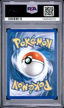 2003 POKEMON AQUAPOLIS #34 SLOWKING-REVERSE FOIL PSA 8 - Image 2