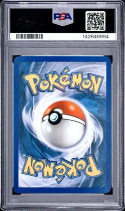 2003 POKEMON AQUAPOLIS #55 NIDORINO-REVERSE FOIL PSA 8 - Image 2