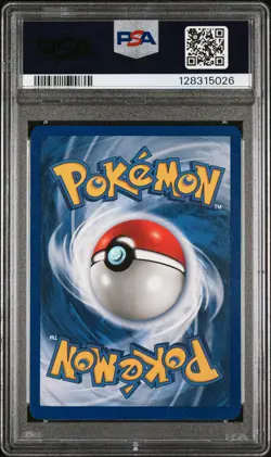 1999 POKEMON BASE SET UNLIMITED #6 GYARADOS-HOLO PSA 9 - Image 2