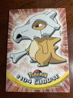 2000 Topps Pokemon TV Series 2 #104 Cubone (A) FREE COMBINED SHIPPING - Image 1