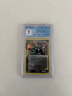 Pokemon Charizard Gold Star Holo EX Dragon Frontiers 2006 CGC 7 READ DESCRIPTION - Image 2