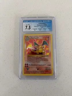 Pokemon Charizard Gold Star Holo EX Dragon Frontiers 2006 CGC 7 READ DESCRIPTION - Image 4