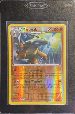 Marowak Reverse Holo Rare 78/162 Pokemon TCG XY - BREAKthrough NM Free Ship - Image 3