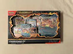Pokemon Charizard EX Special Collection Box New/Sealed + Oversized Promo - Image 1